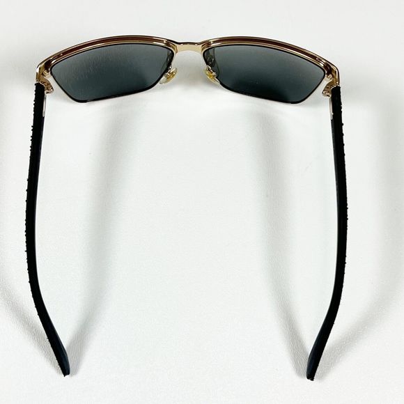 GUCCI 4263 GG4263S Square Black Gold Textile Mirrored Sunglasses Women 60-14-140 - Picture 9 of 16